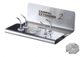 Набор насадок для удаления коронки Crown Extension Kit II для Piezostome II и Piezostome Solo, Satelec (Франция)