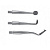 Насадки для коронкоснимателя 16-5 (комплект из 3-х штук), HLW Dental Instruments (Германия)