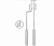 Остеотом bajonett, 3,5 мм | HLW Dental Instruments (Германия)
