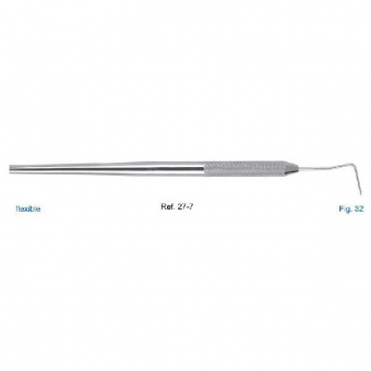 Зонд односторонний гибкий, форма 32, HLW Dental Instruments (Германия)