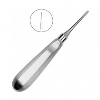 Люксатор прямой, 3 мм укороченный, HLW Dental Instruments (Германия)