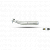 S-Max M500WLED - турбинный наконечник с миниголовкой, LED оптикой | NSK Nakanishi (Япония)